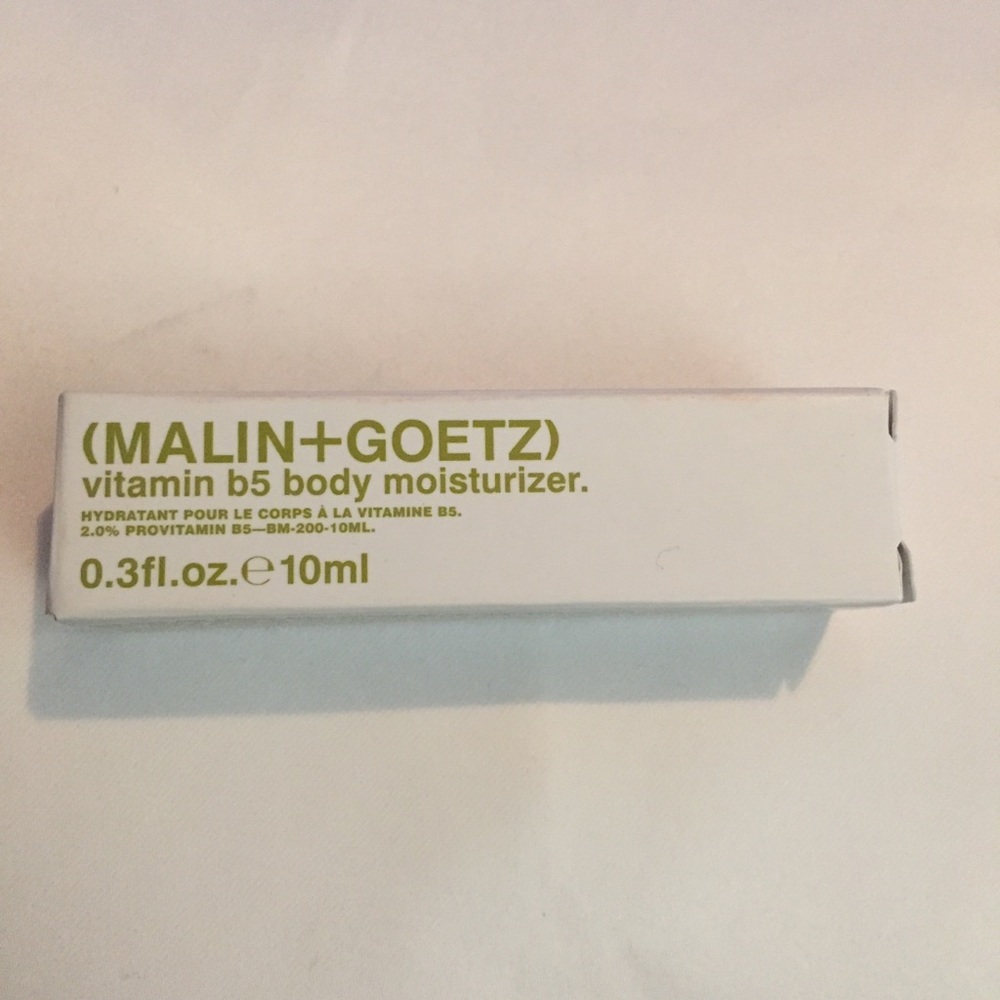Malin+Goetz b5 body moisturizer sample